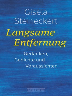 cover image of Langsame Entfernung